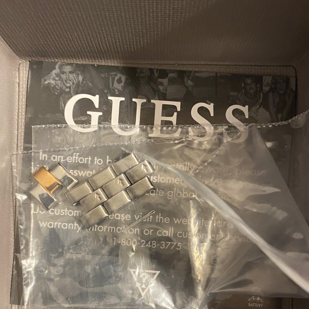 GUESS Gold and Silver Women's Watch - Picture 3 of 4